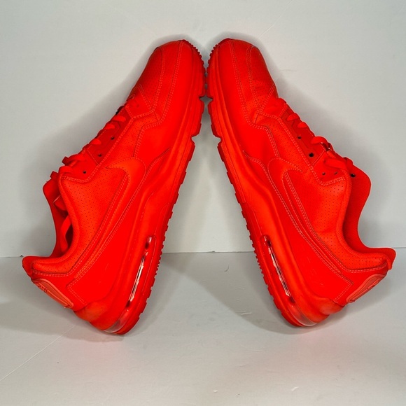 Men's Nike Air Max LTD Men’s Bright Crimson Red Yeezy CW 687977-666 SIze 17 RARE - Picture 5 of 9